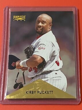 Kirby Puckett #203 1996 Pinnacle Baseball Trading Card